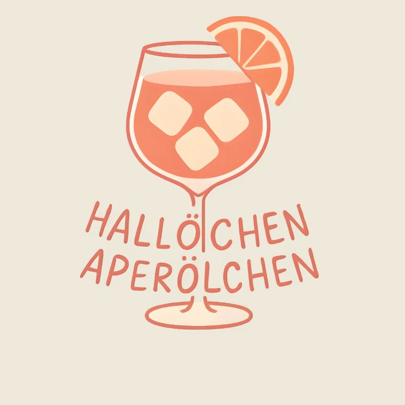 Hallöchen Aperölchen Party Spritz Geschenkidee