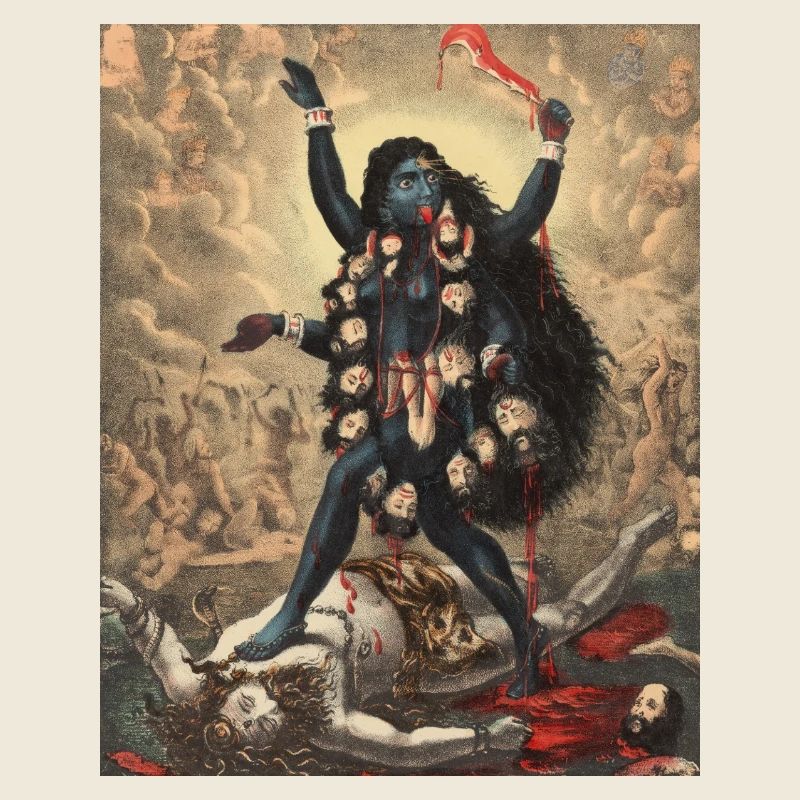 Kali, the wrathful protector
