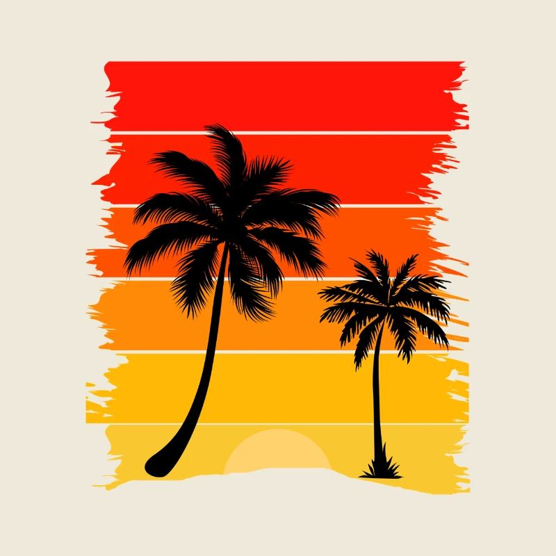 Palmier Sunset Éclat