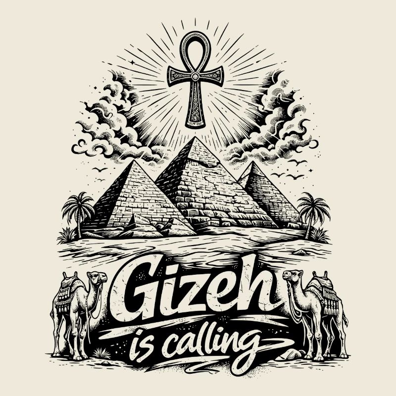 Gizeh is calling Ägypten Pyramiden Reise