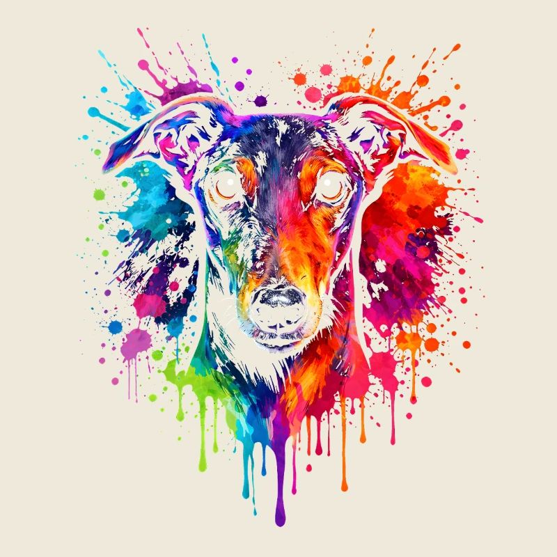 Greyhound | Windhund Pop Art