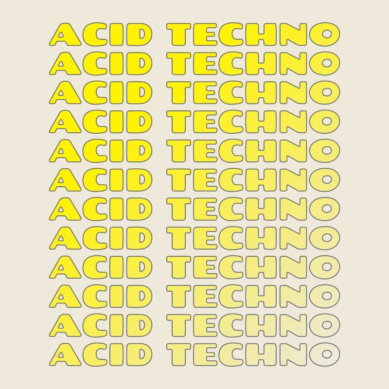 Acid Techno Repeat Neon