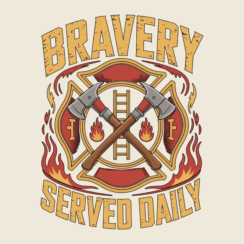 Le lieutenant de pompier Bravery a servi dans l’équipe de secours quotidienne