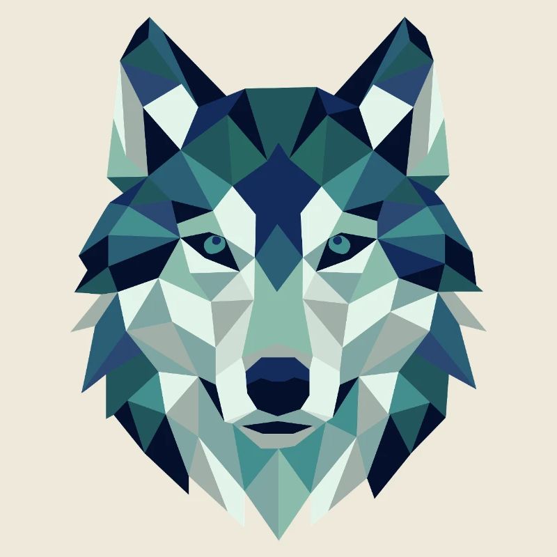 Wolf Head Polygon Geometry