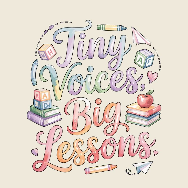 Elementary Teacher Tiny Voices Big Teaching Career