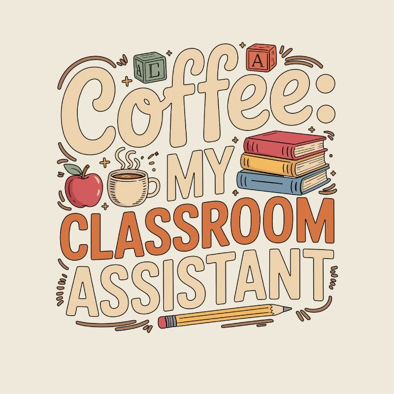 Elementary Teacher Coffee My Classroom Educator