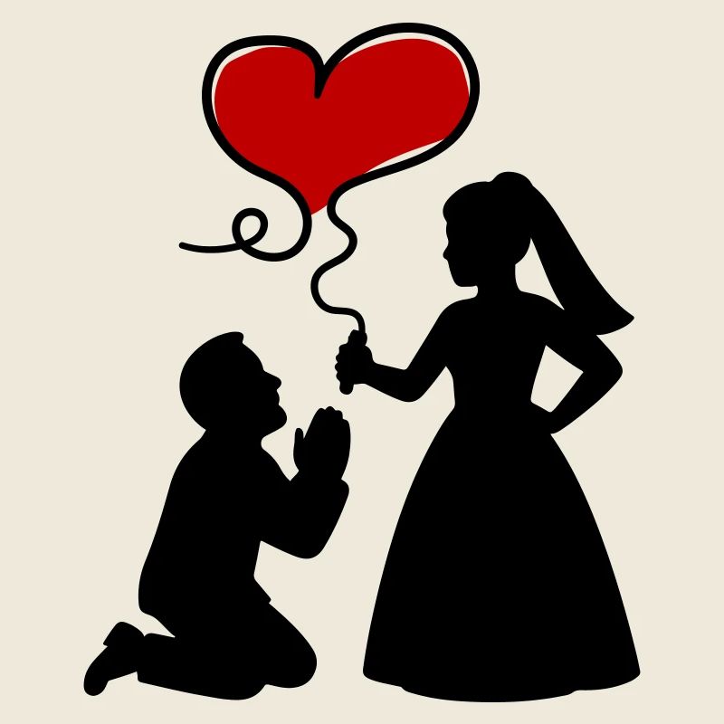 Brautpaar Ehepaar Hochzeit