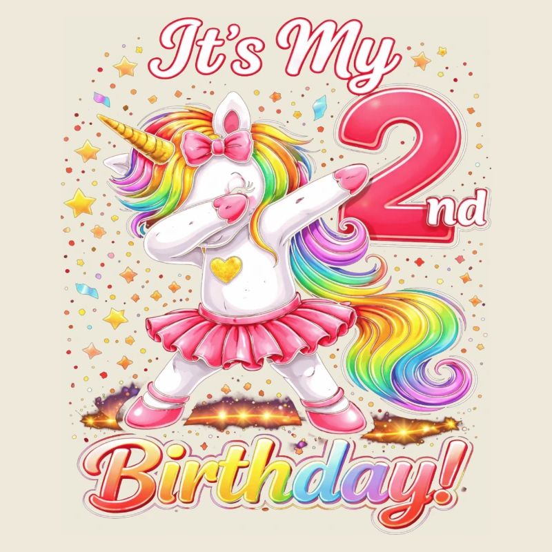 Unicorn Second Birthday Celebration