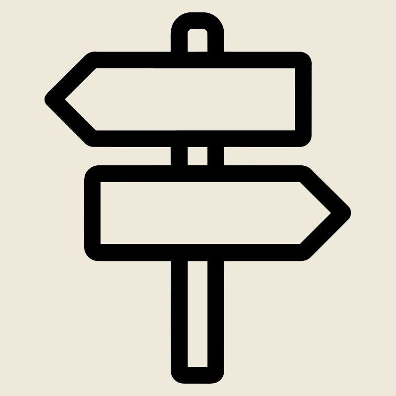 panneau directionnel