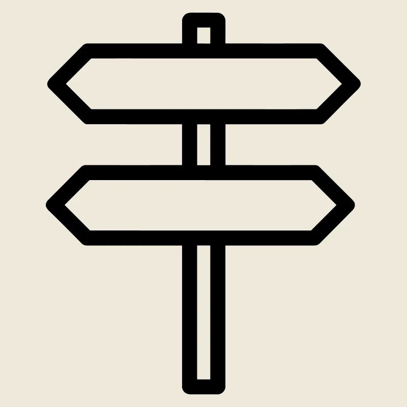 panneau directionnel