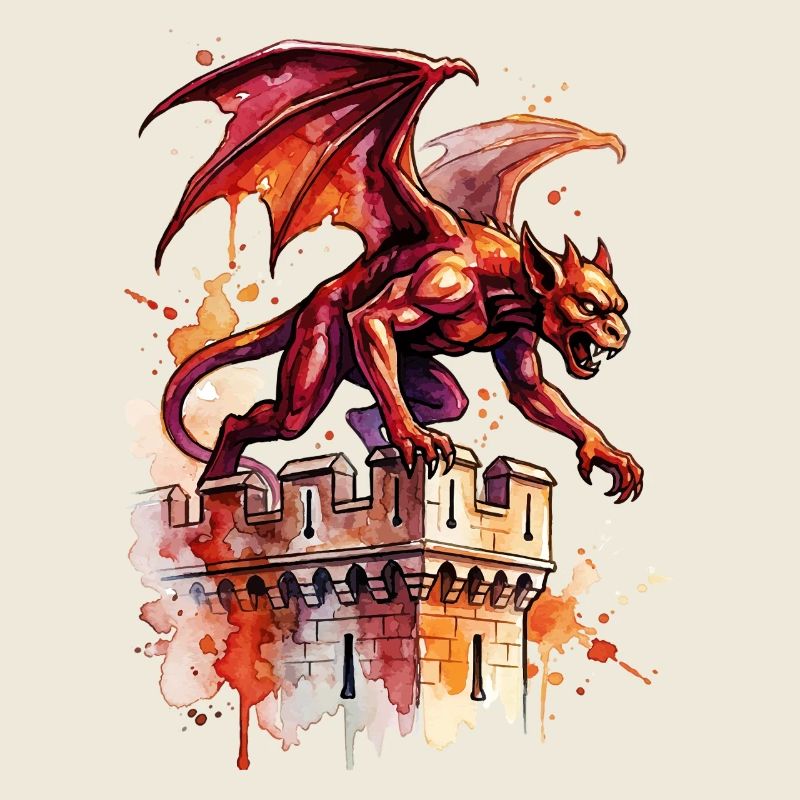 Colorful Gargoyle