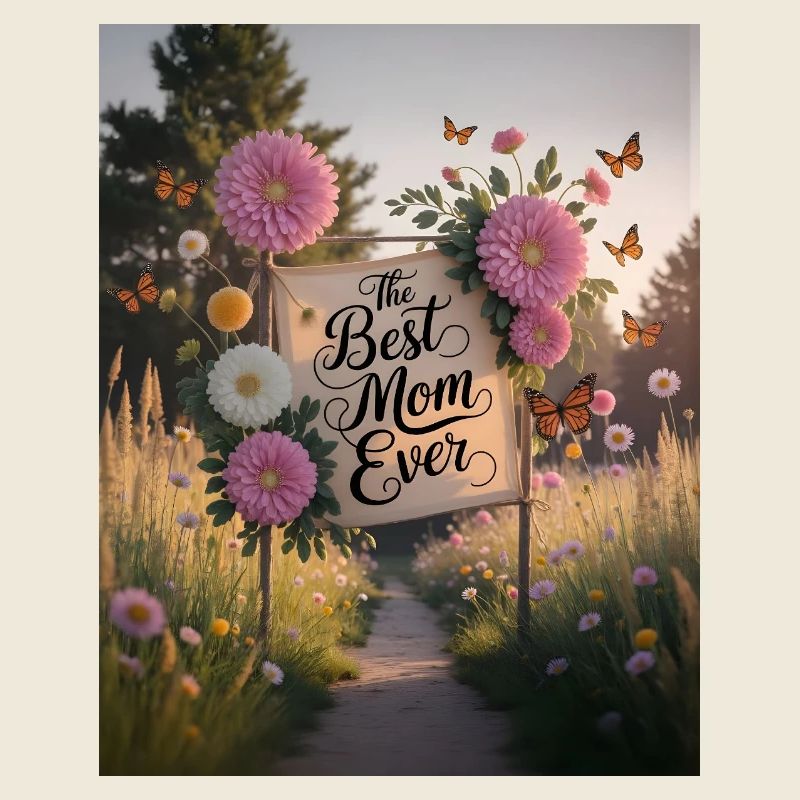 Beste Mama Ever Gartenzauber