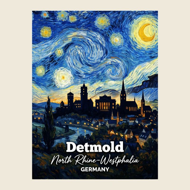 Detmold Germany Sternennacht