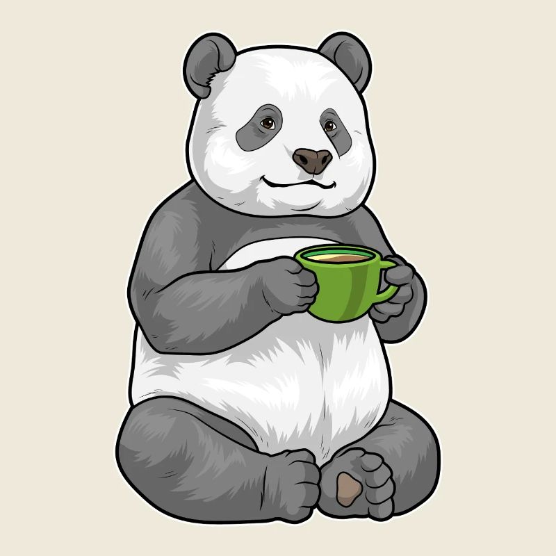 Tasse à café Panda