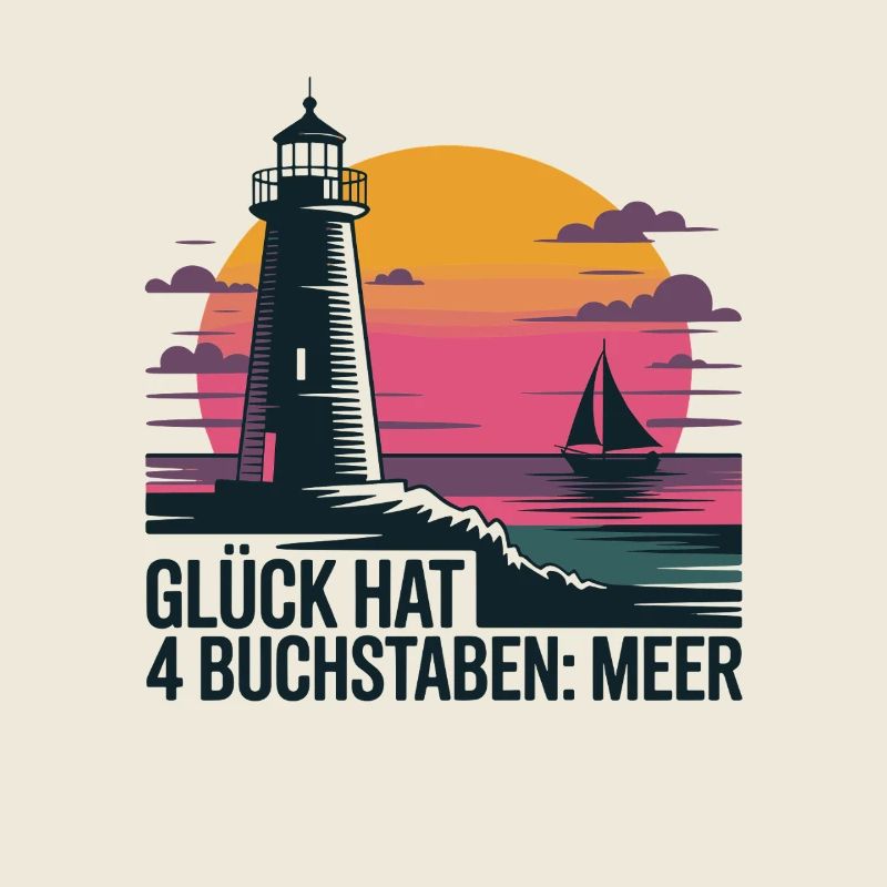  Glück Hat 4 Buchstaben Meer Leuchtturm Segelboot