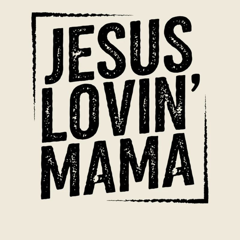 Jesus liebende Mutter Jesus loving Mama Muttertag