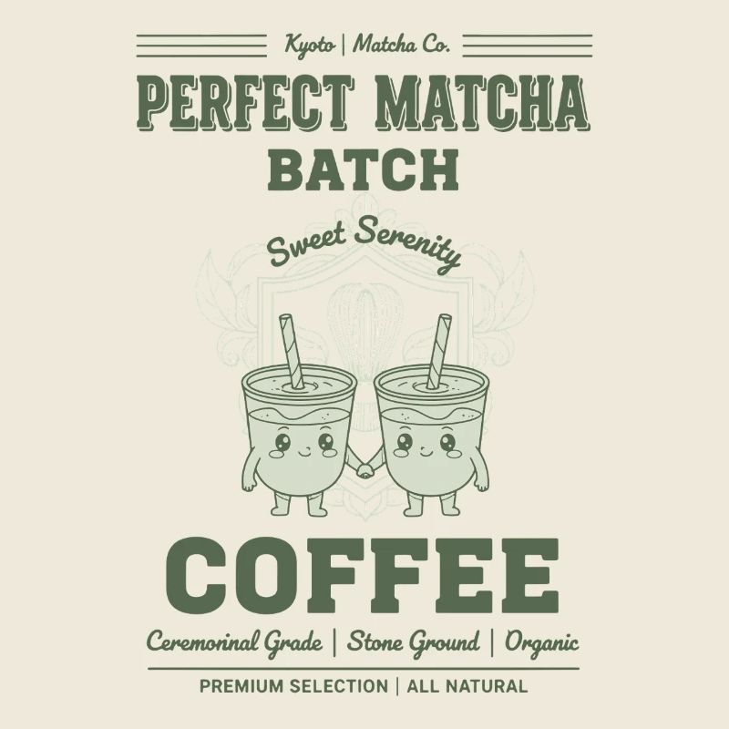 Parfait Matcha Batch Café Kyoto Thé Vert