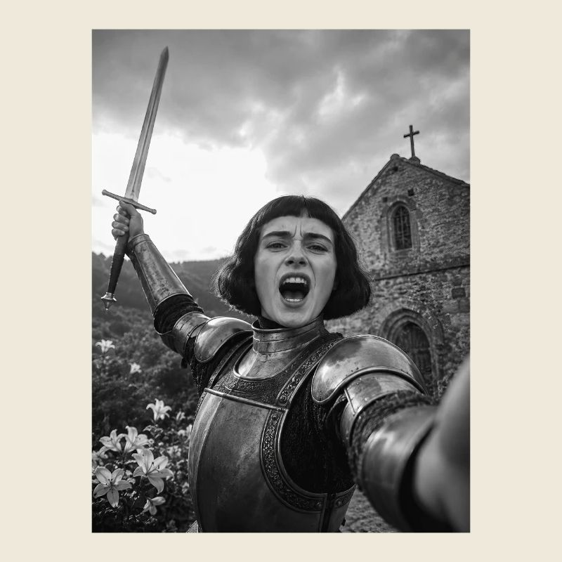 Selfie Jeanne d’Arc