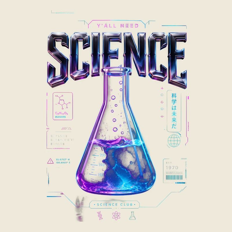 Neon-Wissenschaft Becherdesign