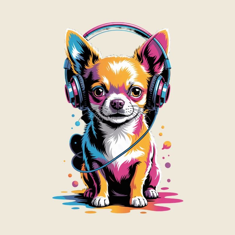 Chihuahua Kopfhörer