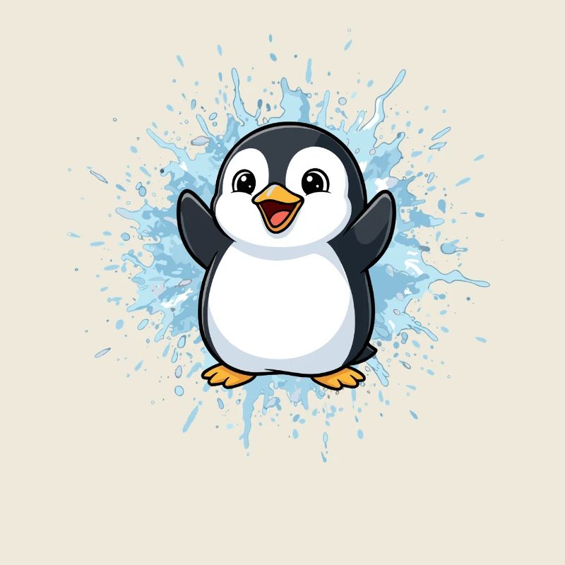 Pingu Splash Blue