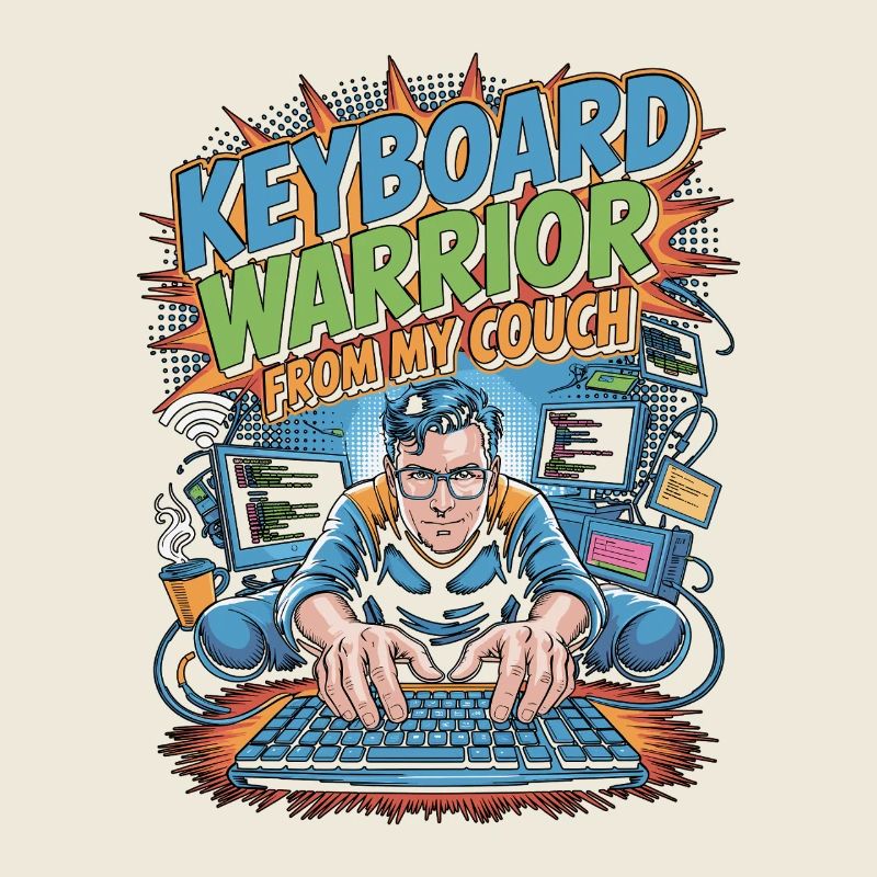 Remote Developer Keyboard Warrior Remote Coder
