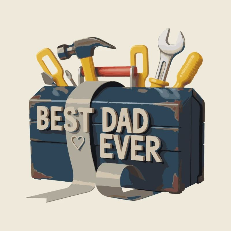 Best Dad Ever Toolbox