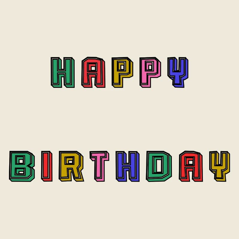 HAPPY BIRTHDAY
