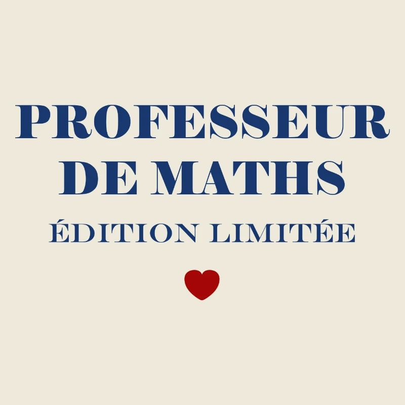 Professeur de maths