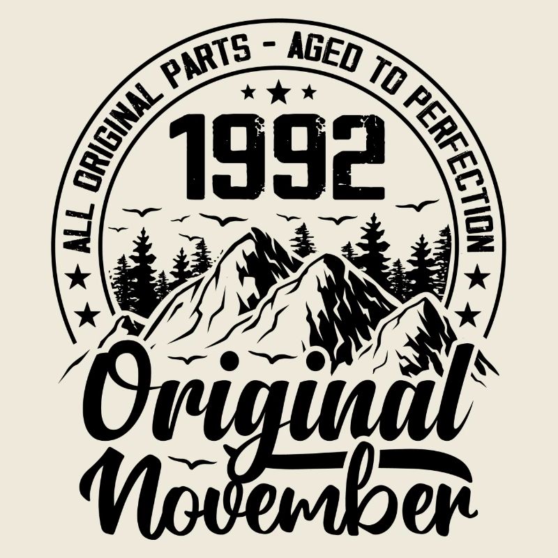 1992 November Original 32 Jahre altes Geburtstagsgeschenk