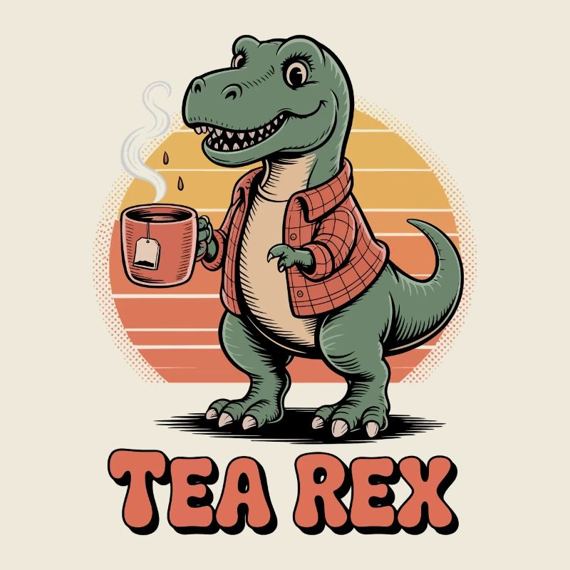 Tee-Rex-Dinosaurier