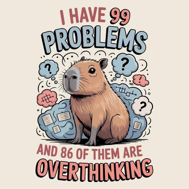 Drôle de capybara j’ai 99 problèmes