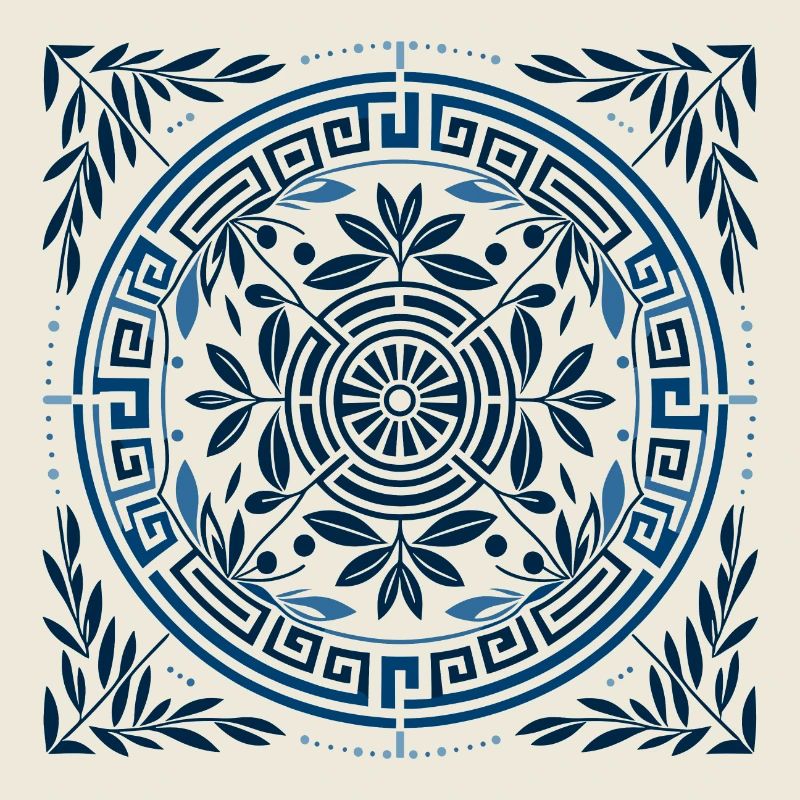 Mandala grec ancien 3