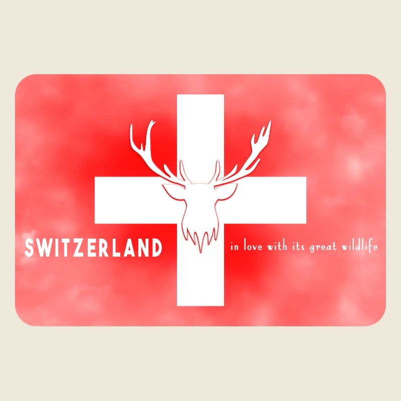 Drapeau suisse Suisse Faune sauvage