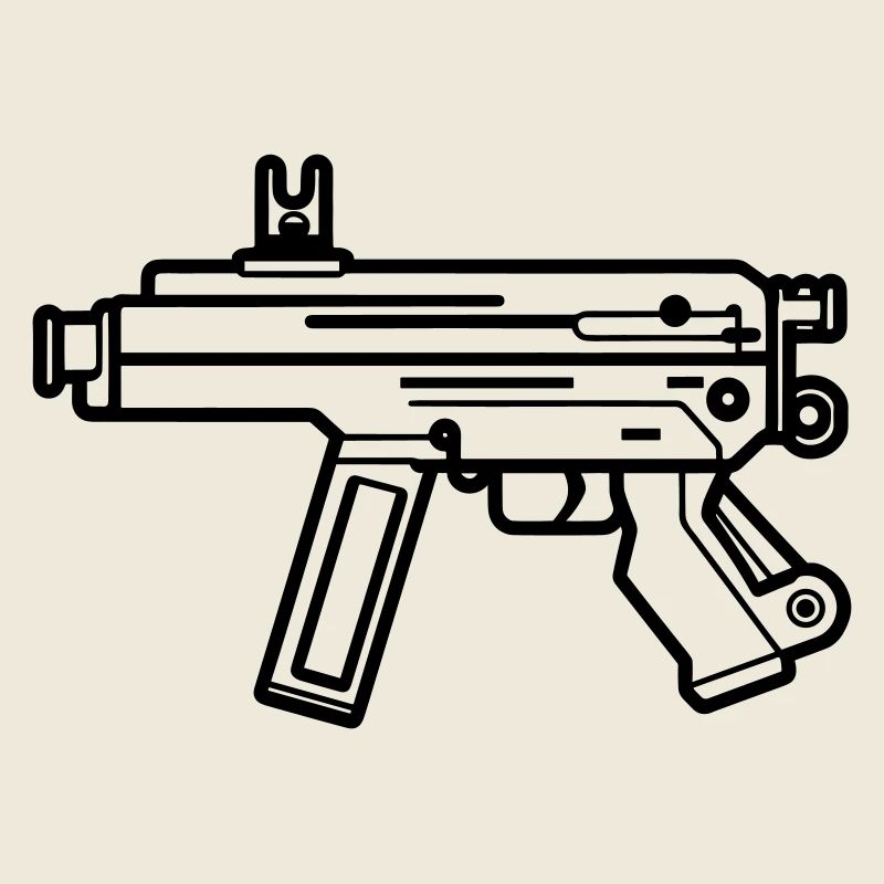 submachine gun