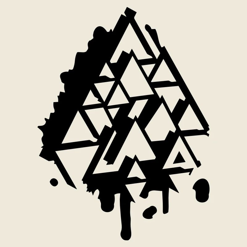 un triangle graffiti