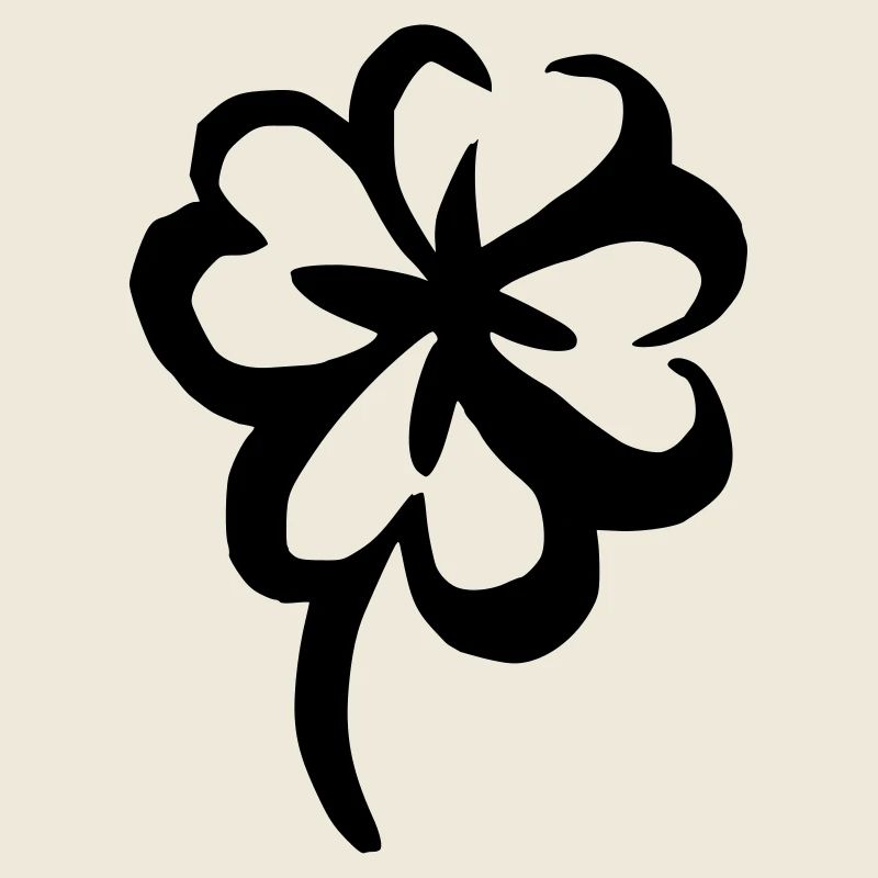 Kleeblatt Glücks-Symbol