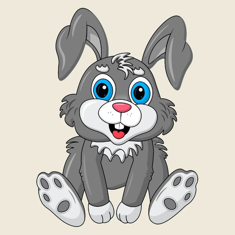 Sweet Rabbit Blue Eyes