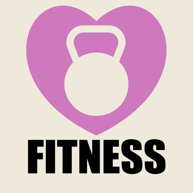 Kettlebell design in purple heart