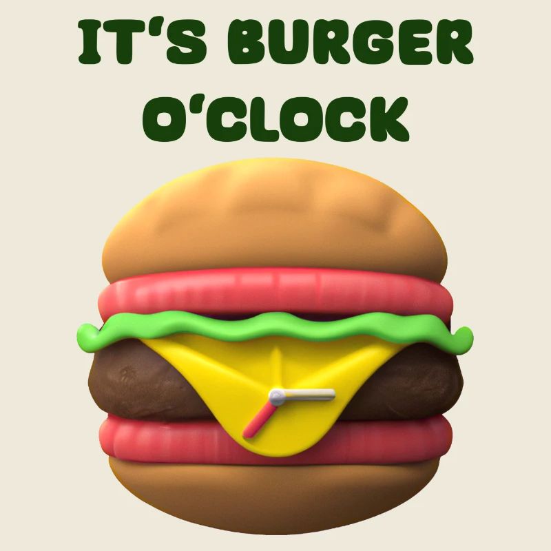 IT‘S BURGER O‘CLOCK