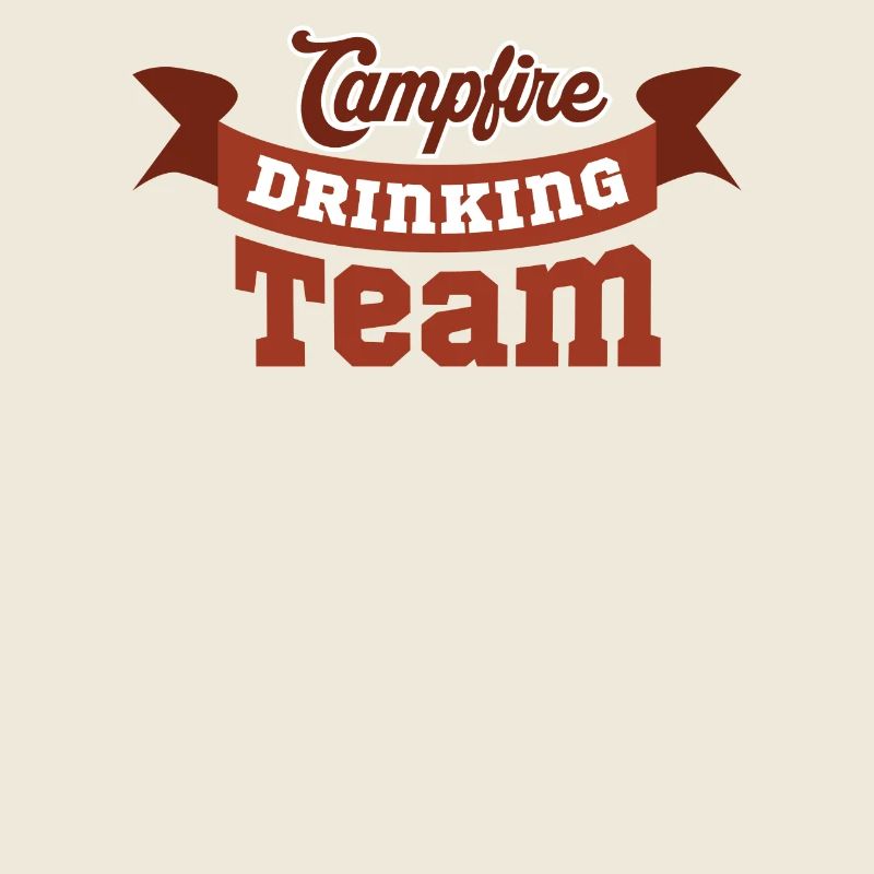 Camping Team Monogram Design