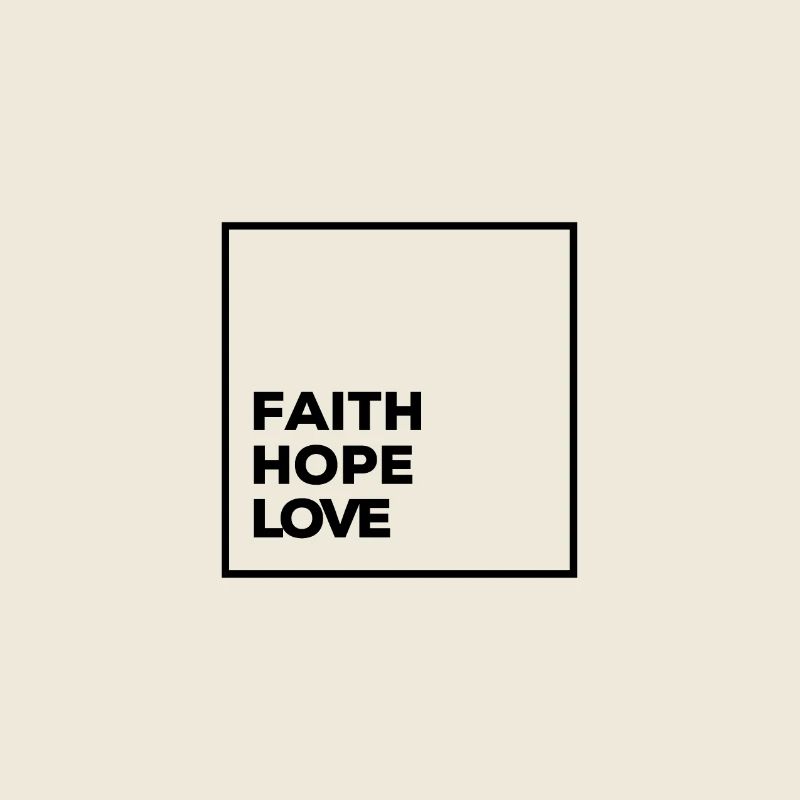 foi espérance amour