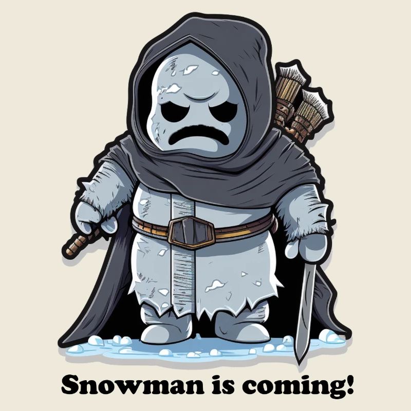Snowman is coming