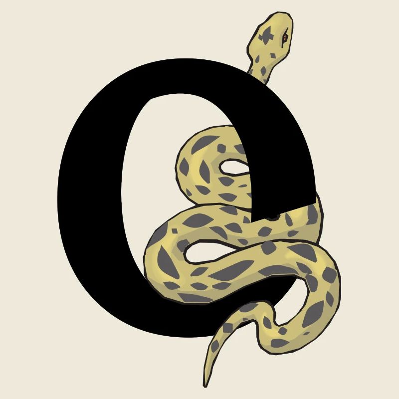 Lettre o serpent