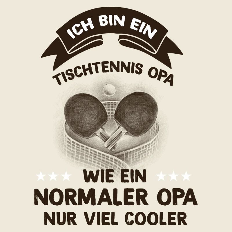 Ich bin ein Tischtennis Opa