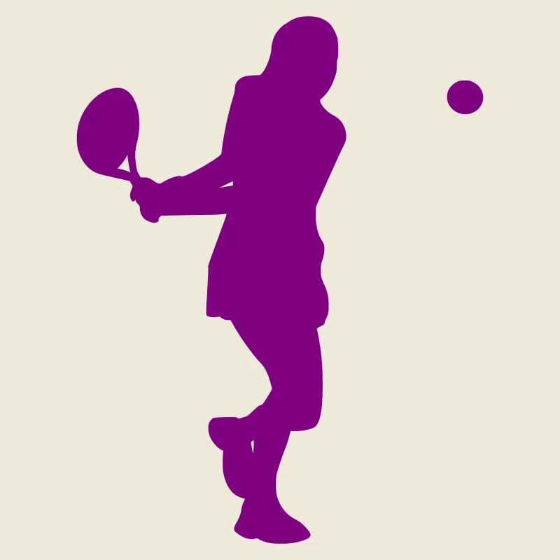 Padel Player Silouhette