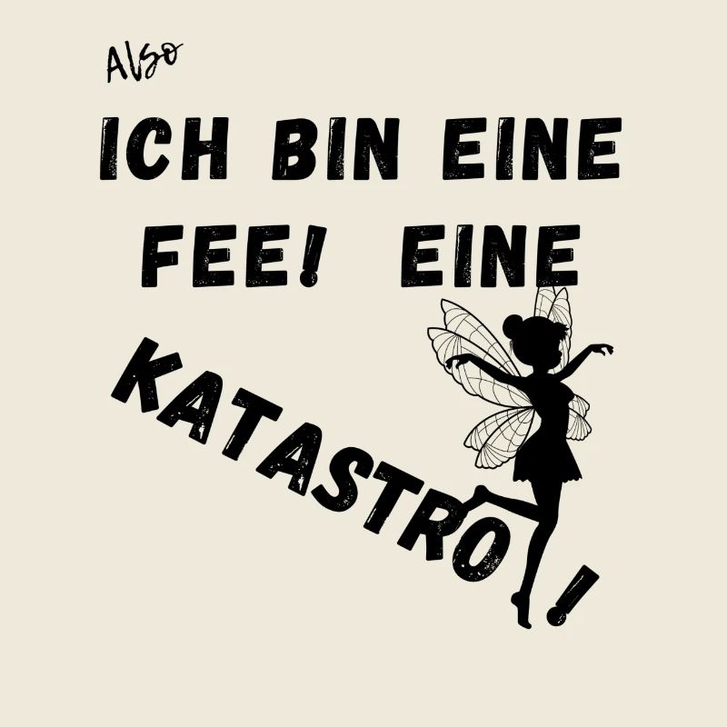 Also Ich bin eine Fee. Eine Katastrofee.
