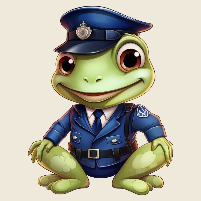 Frog Policeman