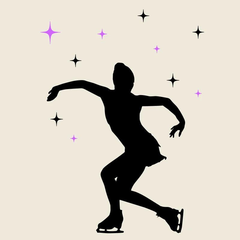 eisläuferin eislaufen skating