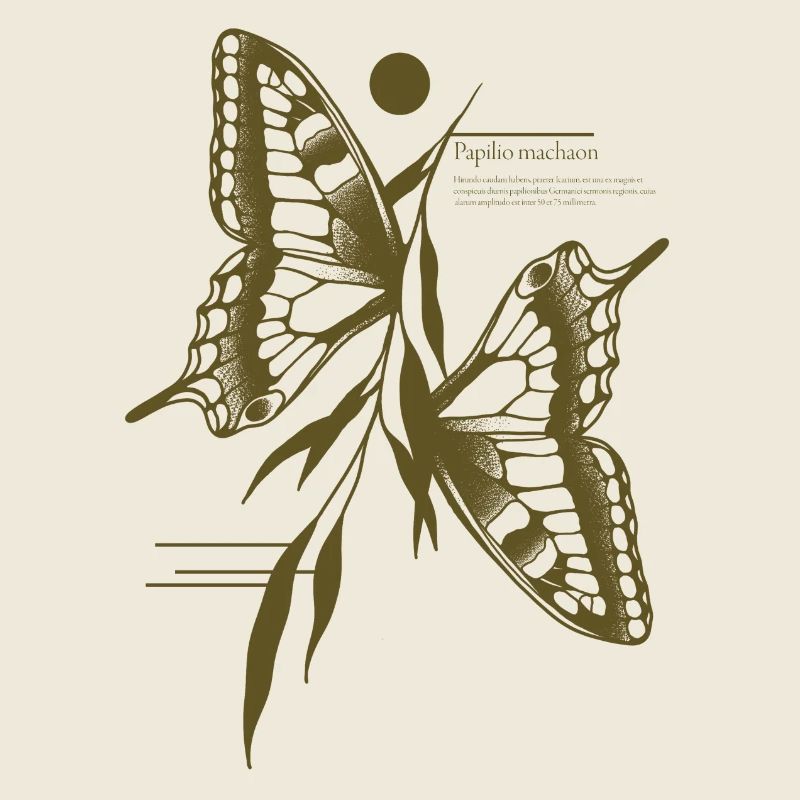 Papillon à queue d’aronde - Variante